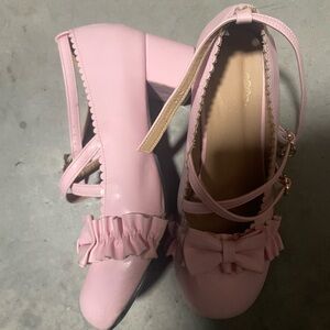 Pink Bow Women's Shoes
